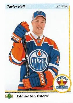 2017-18 SP Authentic ’90-91 Retro Draft Picks #RDPTH Taylor Hall Oilers NM-MT