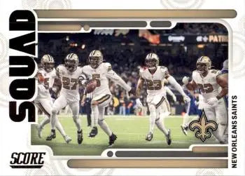 2022 Score Squad #16 New Orleans Saints NFL Football Card NM-MT