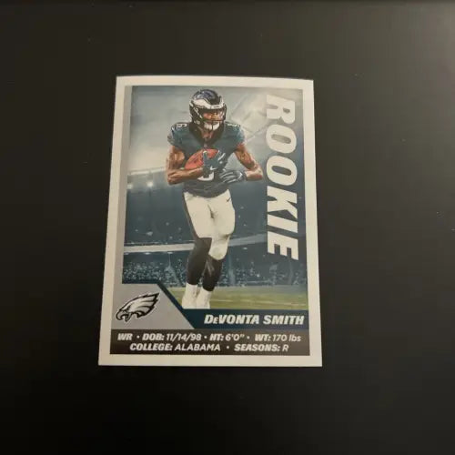 2021 Panini Stickers #337 DeVonta Smith Rookie Philadelphia Eagles NFL NM-MT