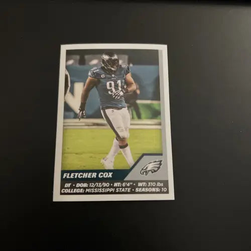 2021 Panini Stickers #340 Fletcher Cox Philadelphia Eagles NFL Football NM-MT