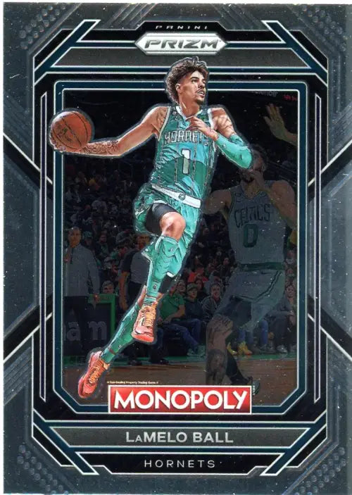 2022-23 Panini Prizm Monopoly #10 LaMelo Ball Charlotte Hornets Basketball NM-MT