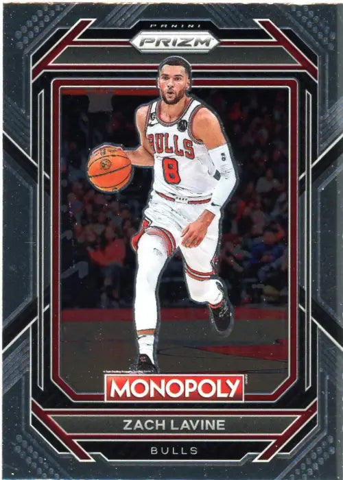 2022-23 Panini Prizm Monopoly #14 Zach Lavine Chicago Bulls NBA Basketball NM-MT