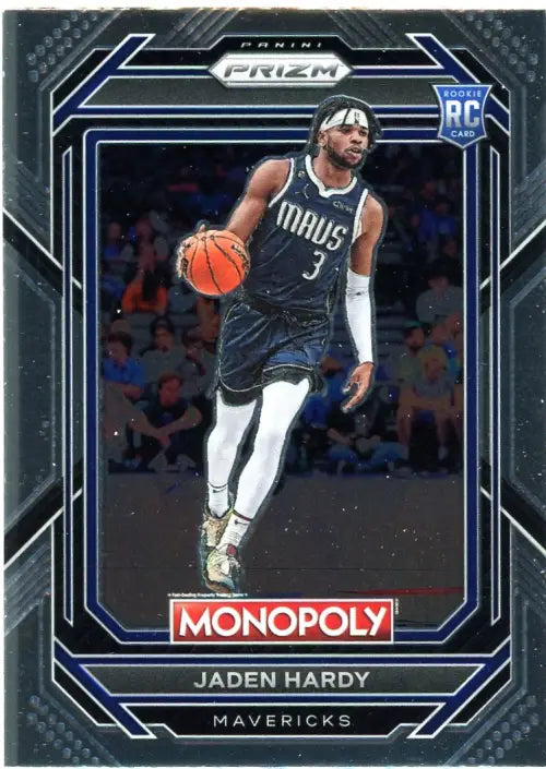 2022-23 Panini Prizm Monopoly #21 Jaden Hardy Rookie Dallas Mavericks NBA NM-MT