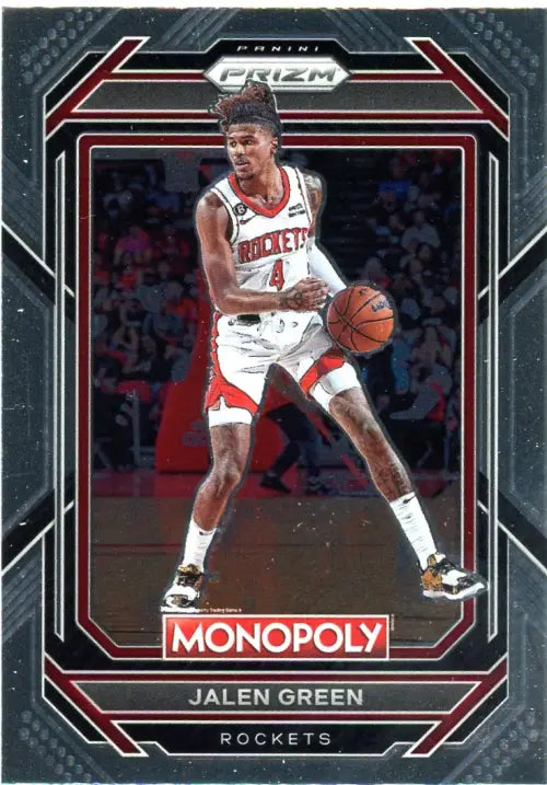 2022-23 Panini Prizm Monopoly #31 Jalen Green Houston Rockets Basketball NM-MT