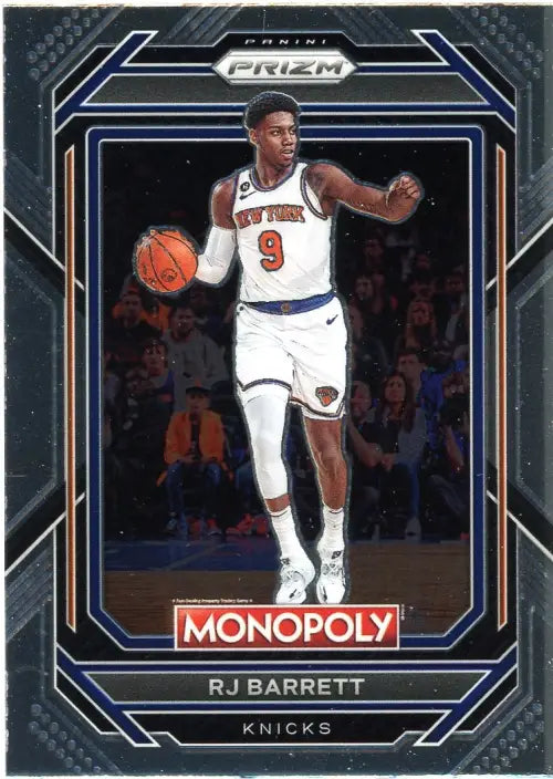 2022-23 Panini Prizm Monopoly 59 RJ Barrett New York Knicks NBA Basketball NM-MT