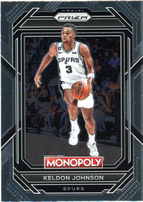 2022-23 Panini Prizm Monopoly #79 Keldon Johnson San Antonio Spurs NBA NM-MT