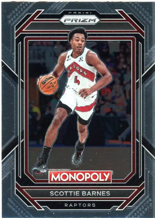 2022-23 Panini Prizm Monopoly #84 Scottie Barnes Toronto Raptors NBA Card NM-MT