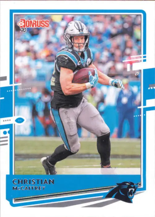 2020 Donruss #48 Christian McCaffrey Carolina Panthers Football NFL Card NM-MT