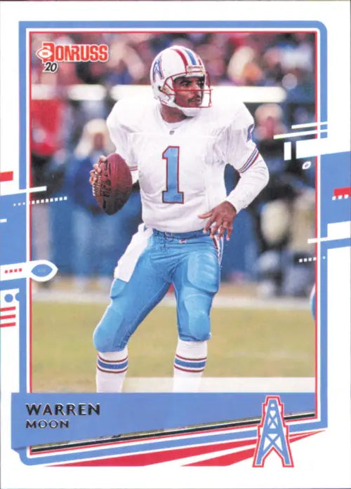 2020 Donruss #118 Warren Moon Houston Oilers Football NFL Card NM-MT