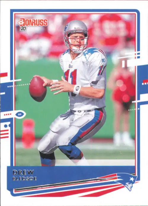 2020 Donruss #174 Drew Bledsoe New England Patriots Football NFL Card NM-MT