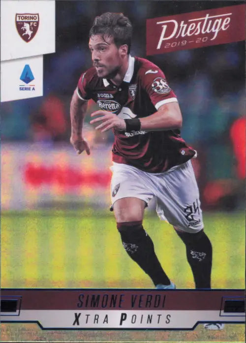 2019-20 Prestige Xtra Points Blue #289 Simone Verdi Torino FC Soccer NM-MT