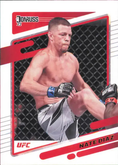 2022 Donruss UFC #46 Nate Diaz Card NM-MT