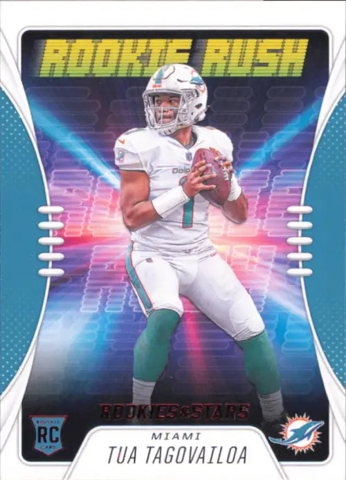 2020 Rookies and Stars Rookie Rush #2 Tua Tagovailoa Miami Dolphins NFL NM-MT