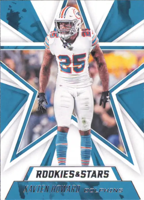 2020 Rookies and Stars #5 Xavien Howard Miami Dolphins NFL Football Card NM-MT