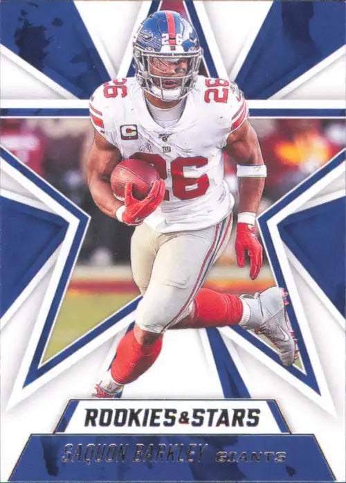 2020 Rookies and Stars #53 Saquon Barkley New York Giants NFL Football NM-MT