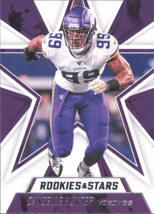 2020 Rookies and Stars #71 Danielle Hunter Minnesota Vikings NFL Football NM-MT