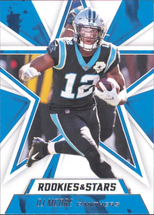 2020 Rookies and Stars #77 D.J. Moore Carolina Panthers NFL Football Card NM-MT