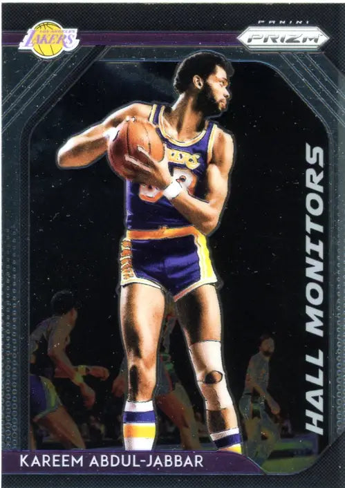 2018-19 Panini Prizm Hall Monitors #9 Kareem Abdul-Jabbar LA Lakers NBA NM-MT