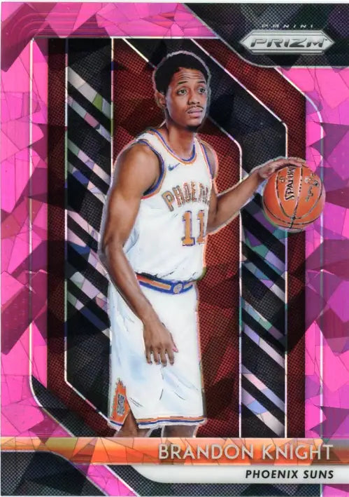 2018-19 Panini Prizm Pink Ice 1 Brandon Knight Phoenix Suns NBA Basketball NM-MT