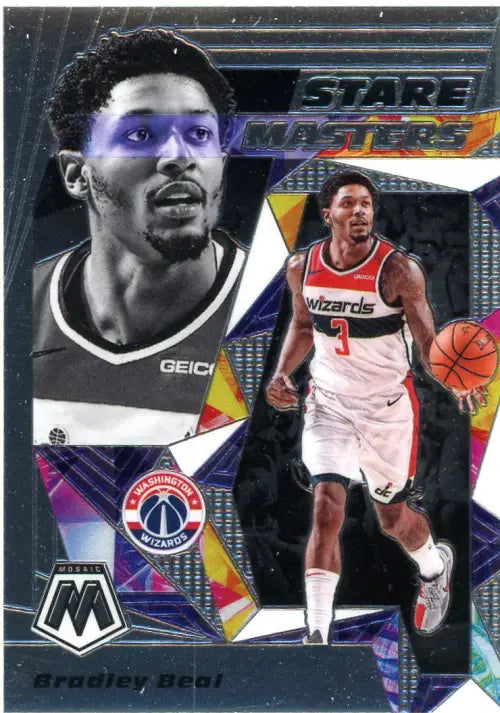 2019-20 Panini Mosaic Stare Masters #3 Bradley Beal Washington Wizards NBA NM-MT