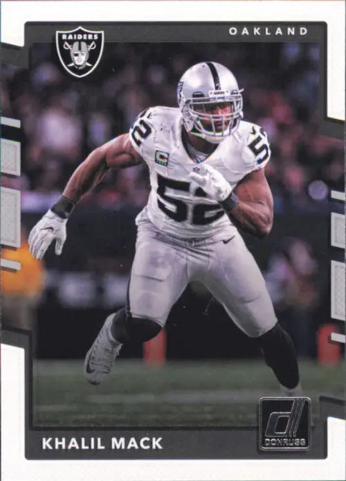 2017 Donruss #269 Khalil Mack Oakland Raiders NFL Football Card NM-MT