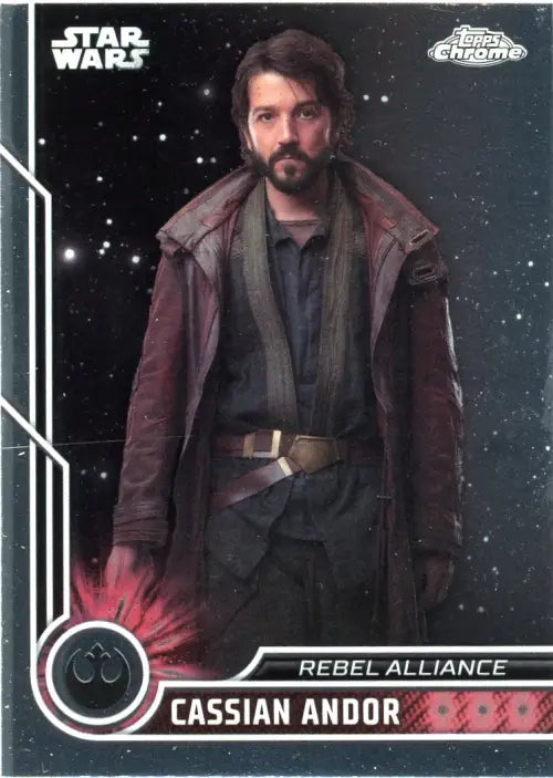 2023 Topps Chrome Star Wars #1 Cassian Andor NM-MT