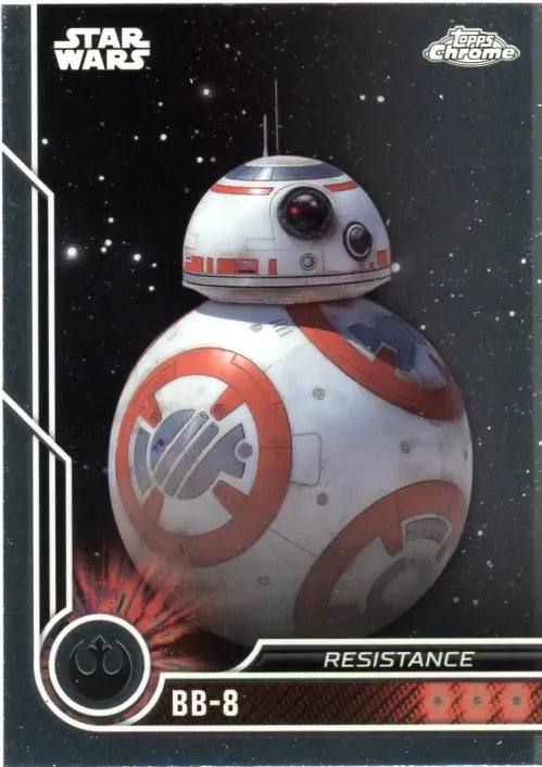 2023 Topps Chrome Star Wars #54 BB-8 NM-MT