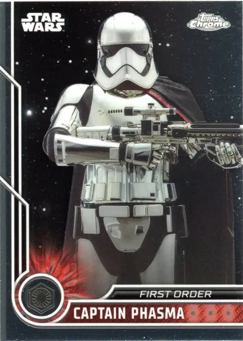 2023 Topps Chrome Star Wars #59 Captain Phasma NM-MT