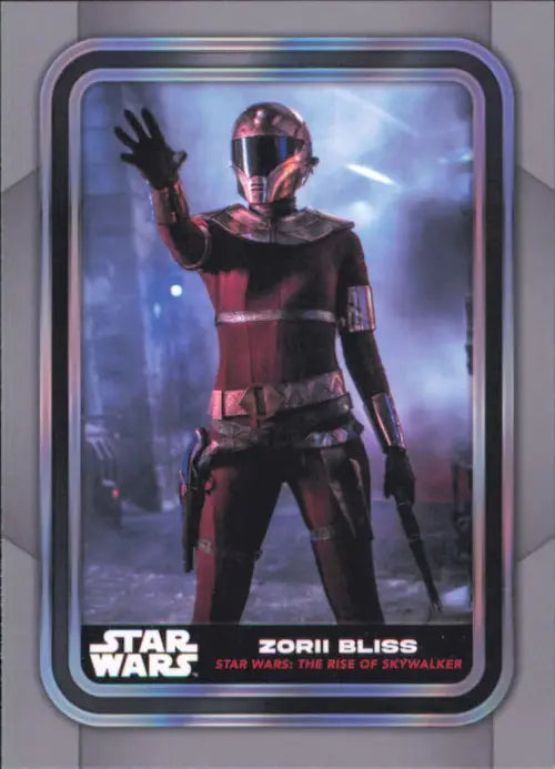 2023 Topps Star Wars #74 Zorii Bliss Rise of Skywalker NM-MT