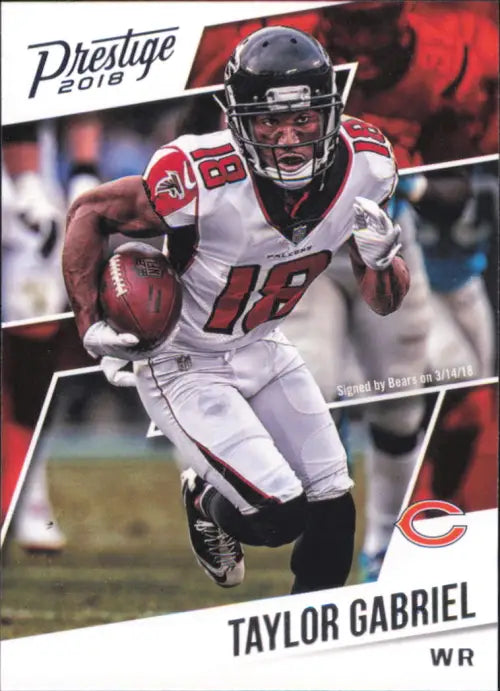 2018 Prestige #134 Taylor Gabriel Chicago Bears NFL Football Card NM-MT