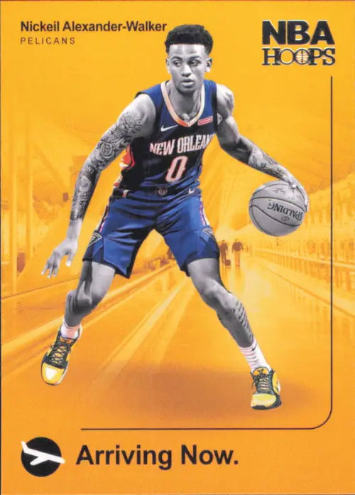 2019-20 Hoops Arriving Now #17 Nickeil Alexander-Walker NO Pelicans NBA NM-MT