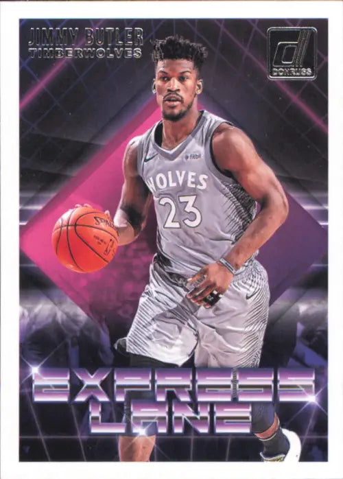 2018-19 Donruss Express Lane #21 Jimmy Butler Minnesota Timberwolves NBA NM-MT