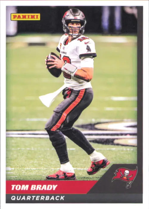 2021 Panini Stickers Cards #1 Tom Brady Tampa Bay Buccaneers Football NFL NM-MT