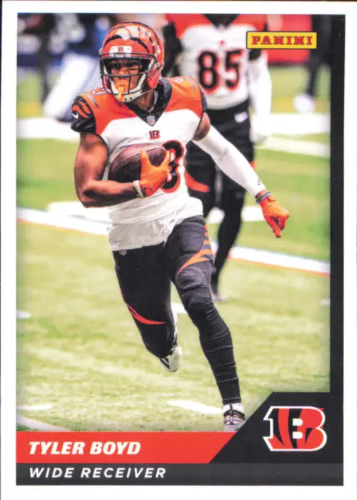 2021 Panini Stickers Cards #10 Tyler Boyd Cincinnati Bengals Football NFL NM-MT