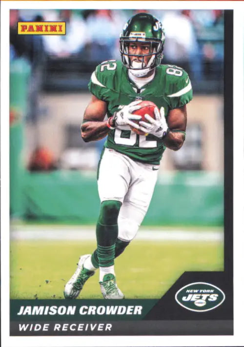 2021 Panini Stickers Cards #20 Jamison Crowder New York Jets Football NFL NM-MT