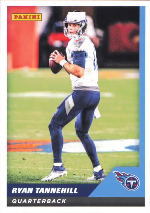 2021 Panini Stickers Cards #42 Ryan Tannehill Tennessee Titans Football NM-MT