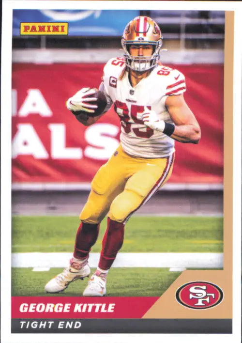 2021 Panini Stickers Cards #43 George Kittle San Francisco 49ers Football NM-MT