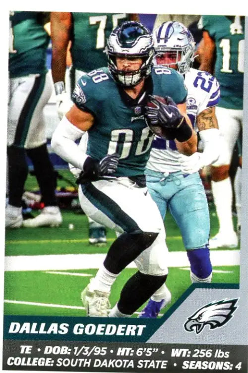 2021 Panini Stickers #338 Dallas Goedert Philadelphia Eagles Football NFL NM-MT