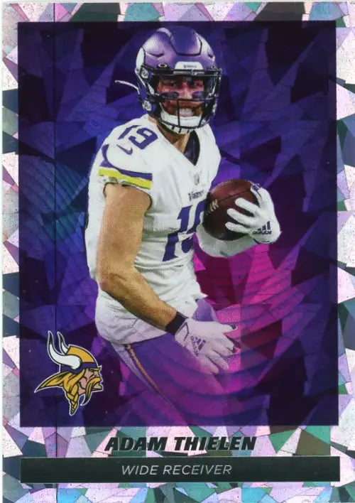 2021 Panini Stickers #408 Adam Thielen STAR FOIL Minnesota Vikings NFL NM-MT