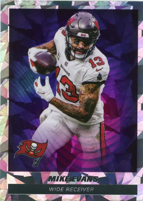 2021 Panini Stickers #472 Mike Evans STAR FOIL Tampa Bay Buccaneers NFL NM-MT