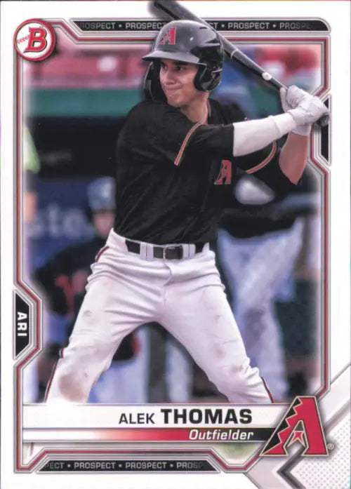 2021 Bowman Prospects #BP31 Alek Thomas Arizona Diamondbacks Baseball Card NM-MT