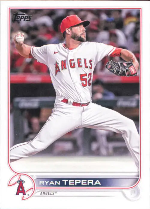 2022 Topps Update #US241 Ryan Tepera Los Angeles Angels Baseball Card MLB NM-MT