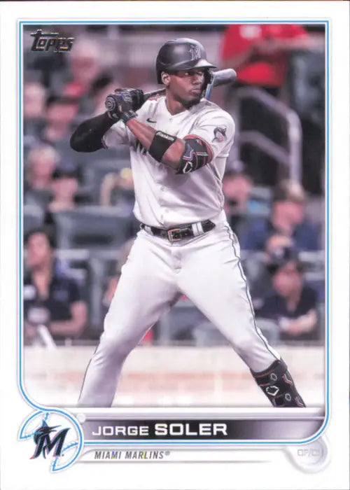 2022 Topps Update #US257 Jorge Soler Miami Marlins Baseball Card MLB Sport NM-MT