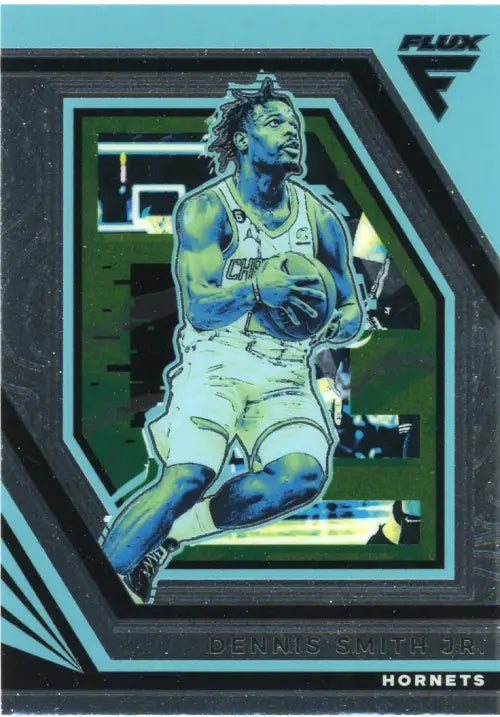 2022-23 Panini Flux #162 Dennis Smith Jr Charlotte Hornets Basketball Card NM-MT