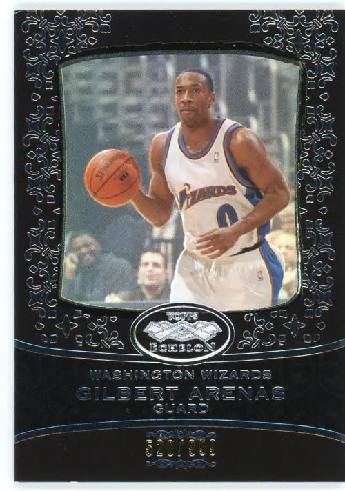 2007-08 Topps Echelon #36 Gilbert Arenas /999 Washington Wizards Basketball NM