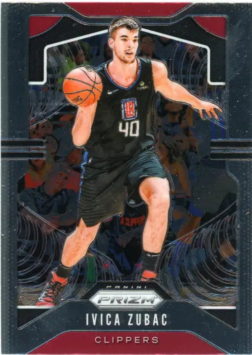 2019-20 Panini Prizm #220 Ivica Zubac Los Angeles Clippers Basketball Card NM-MT