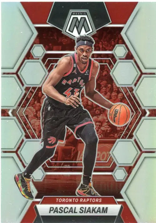 2022-23 Panini Mosaic Silver #68 Pascal Siakam Toronto Raptors Basketball NM-MT