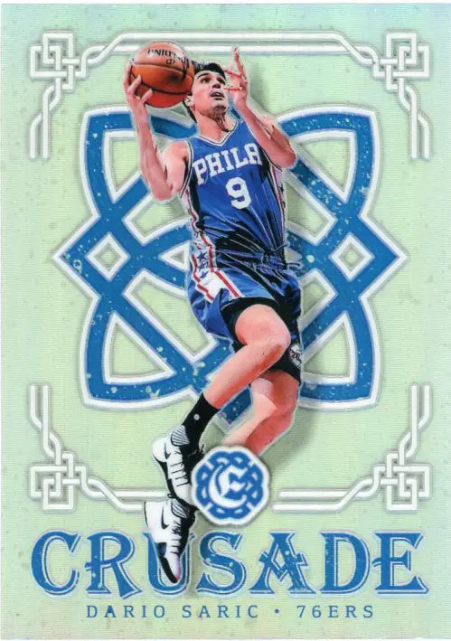 2016-17 Panini Excalibur Crusade Silver #98 Dario Saric Philadeplhia 76ers NM-MT