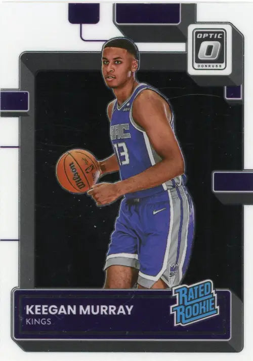 2022-23 Donruss Optic #214 Keegan Murray Rookie Sacramento Kings Card NBA NM-MT