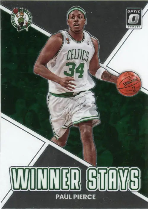 2022-23 Donruss Optic Winner Stays #20 Paul Pierce Boston Celtics Card NBA NM-MT